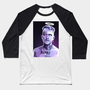 lil peep neon drawing style Baseball T-Shirt